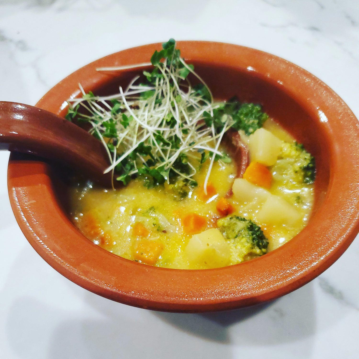 Broccoli Cheddar Soup – Hamama