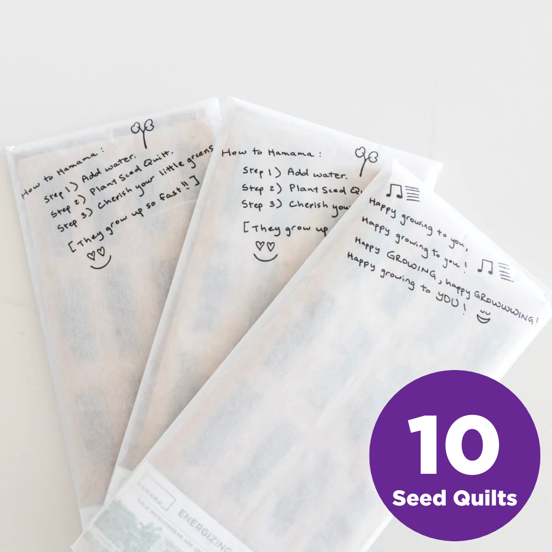 Oniony Leeks 10-Pack Seed Quilt Refill